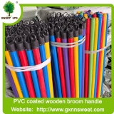 Palos de escoba mopa de limpieza 120*2.2 cm Wooden broom handles pvc coated wooden stick for escobas brooms & dustpans