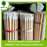 Wholesale China Supplier Plain Wood Handle No Treating Natural Wooden Handle Both Side Cut Natural and Polished Handle