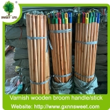 Floor dust broom set household item floor sweeping tools cleaning wooden broom handle with Italian thread size