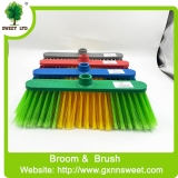 Manufacturer Floor Cleaning Sweeping Plastic Brush Soft Bristle House Brooms and Dustpans Set Holders