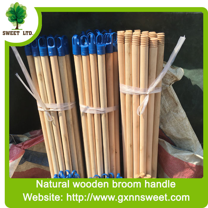 Chinese Factory Hot Sale Brooms Stick Wooden Broom Handle For South American Market
