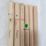 SWEET FACTORY Polished Natural Plain Wood broom handle mop stick