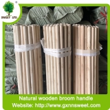SWEET FACTORY Custom Home Cleaning Stick Purchased Wooden Pole Hand Broom Wood Broom Stick